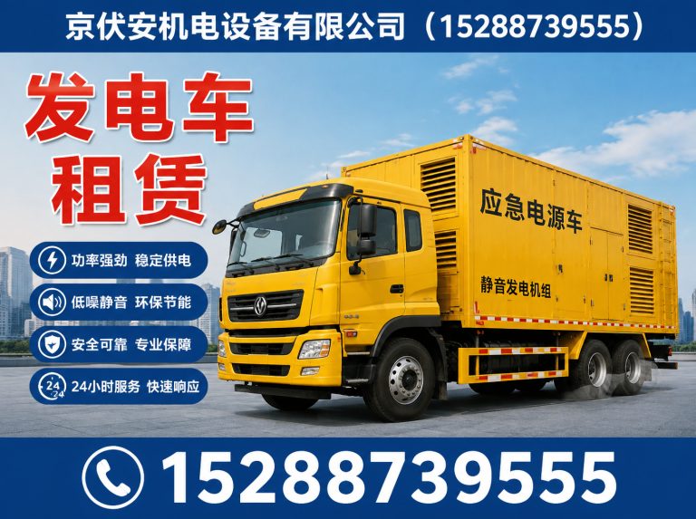 塔城发电机租赁展示图